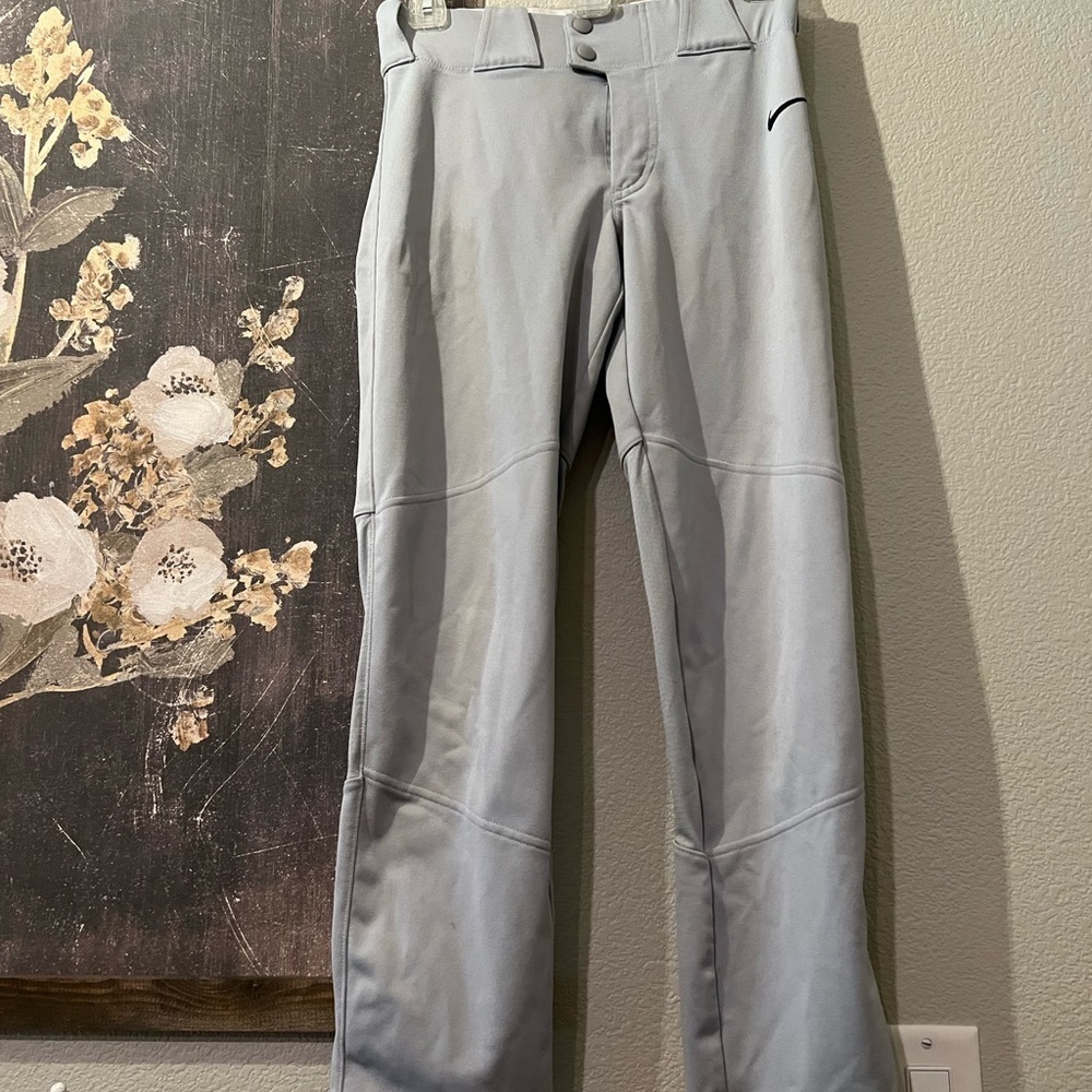 Nike Gray baseball pants  with Classic Fit